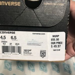 Tiffany blue converse